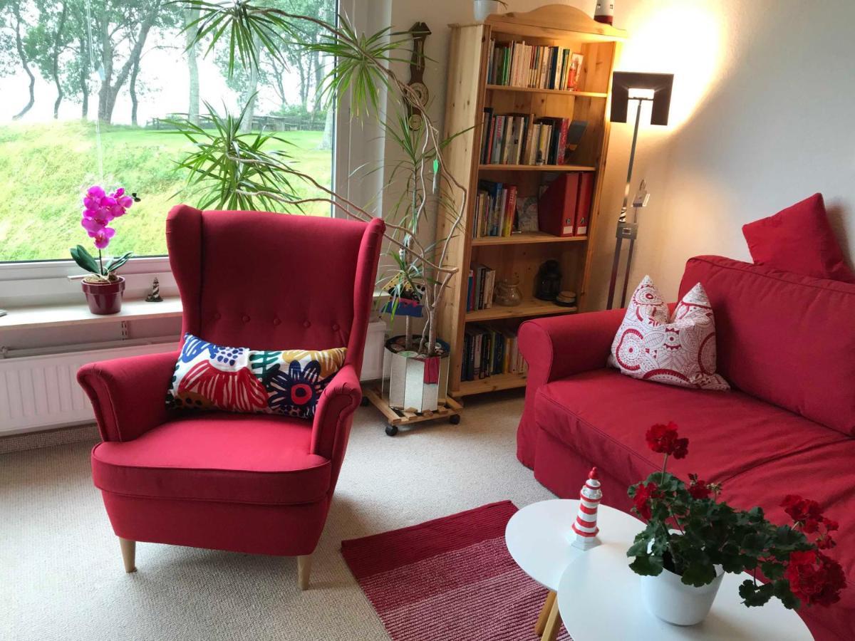 Ferienwohnung Leuchtturm 21 Schausende Bagian luar foto